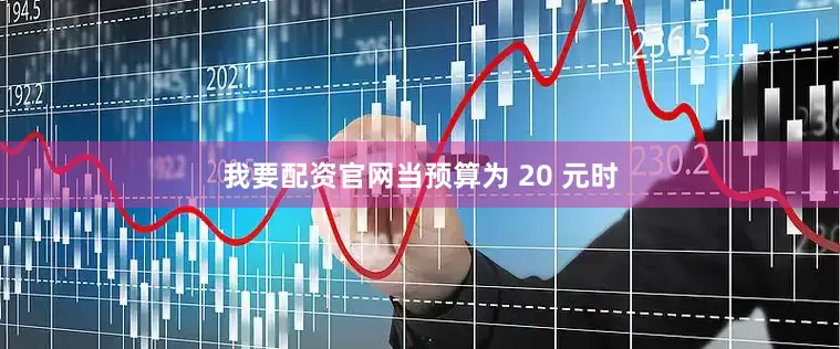 我要配资官网当预算为 20 元时